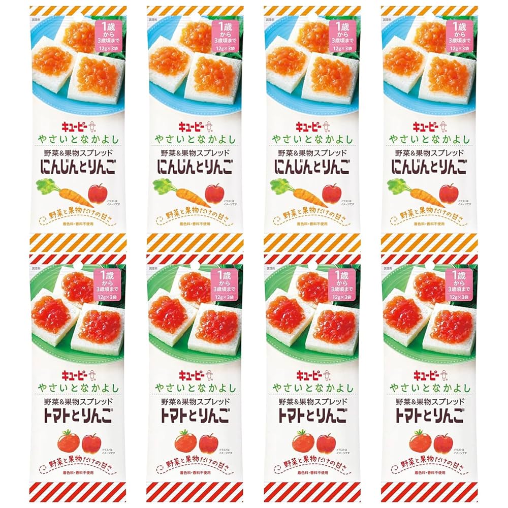 Amazon | やさいとなかよし 野菜 ＆ 果物 スプレッド ベビー